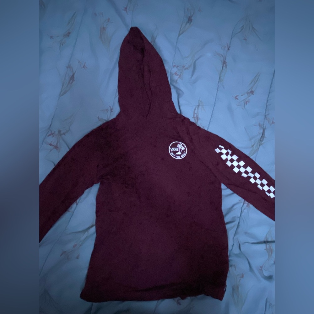Vans hooded long sleeve
